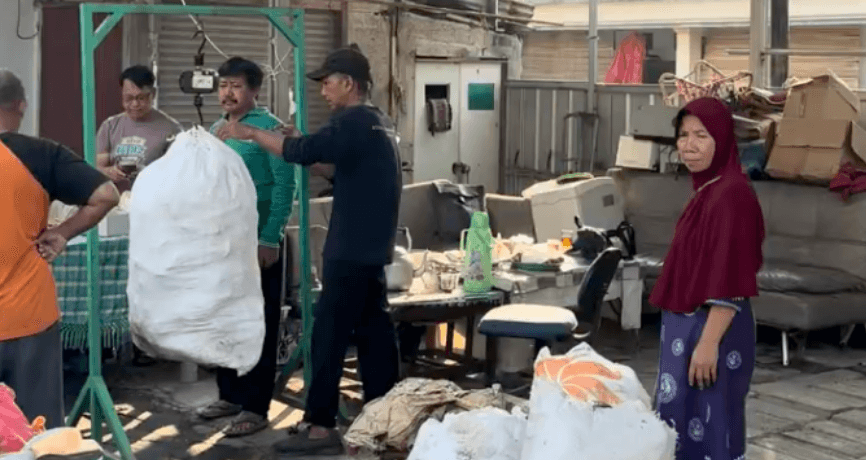 Waste processing site