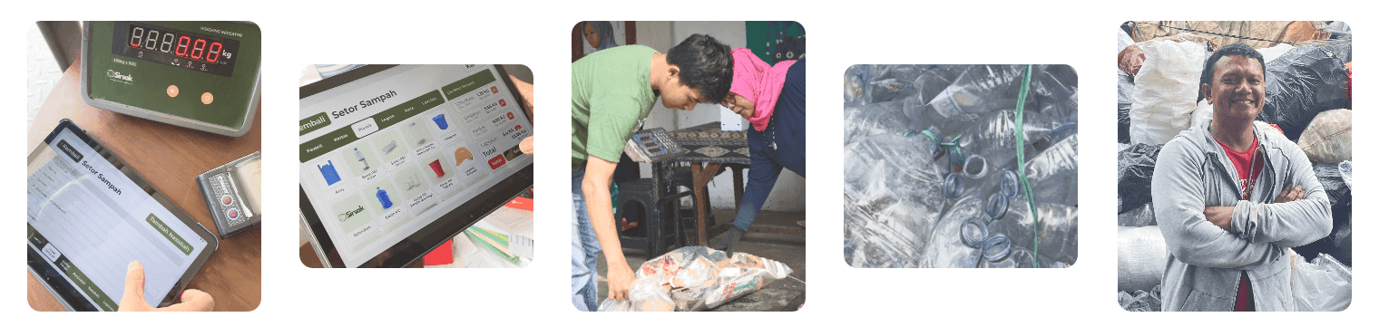 Sirsak PRP field operations: collection, sorting, and recycling